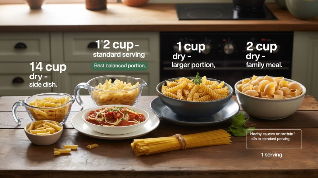 Choosing The Right Pasta Serving Size