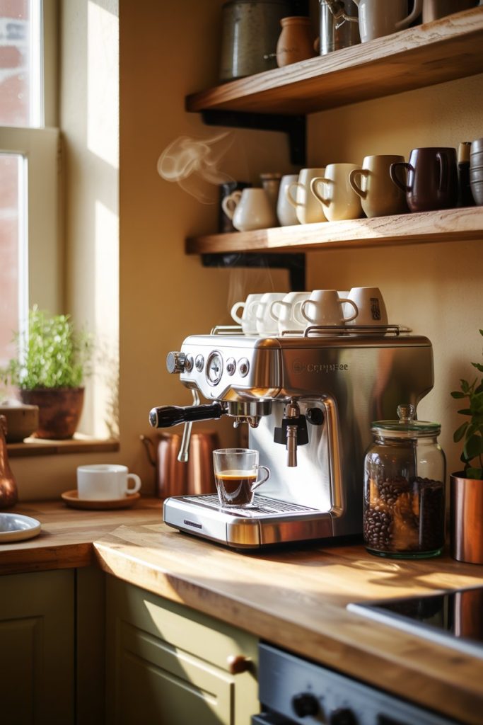 Corner Coffee Station