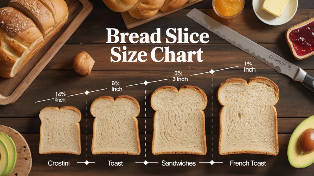 Standard Bread Slice Size Chart: Perfect Portions for Every Use