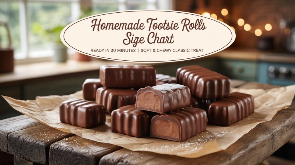 Tootsie Roll Size Chart: Measure, Make, and Master Candy Sizes