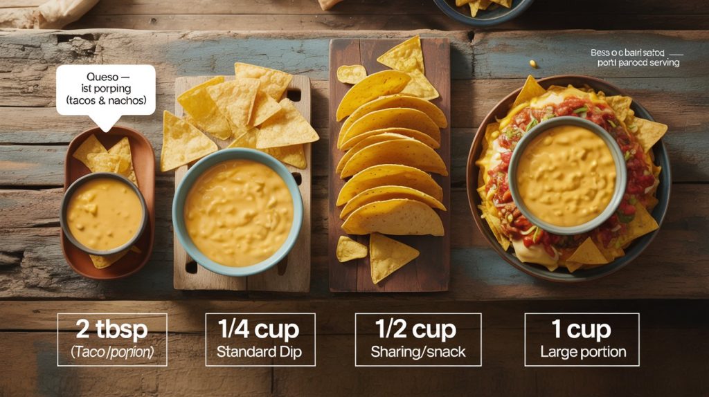 Choosing The Right Queso Serving Size