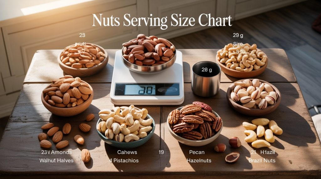 Nuts Serving Size Chart: Your Essential Portion Guide