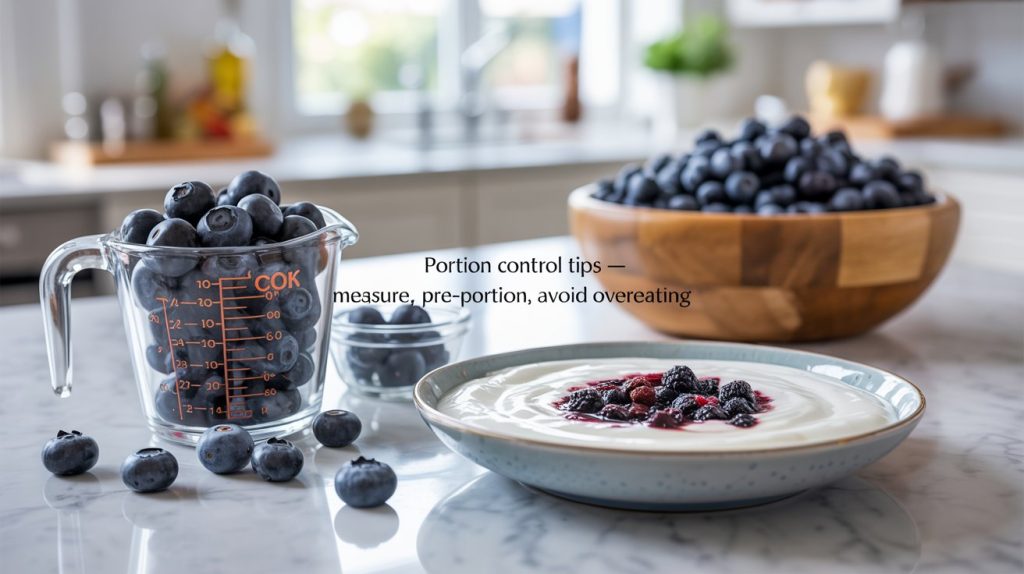 Practical Tips For Blueberry Portion Control