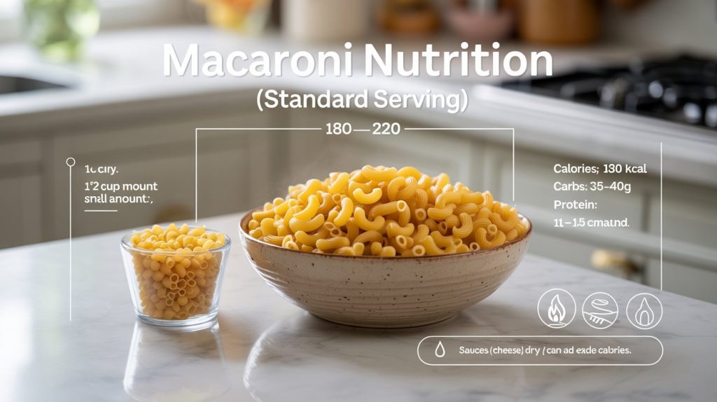 Macaroni Serving Size And Nutrition