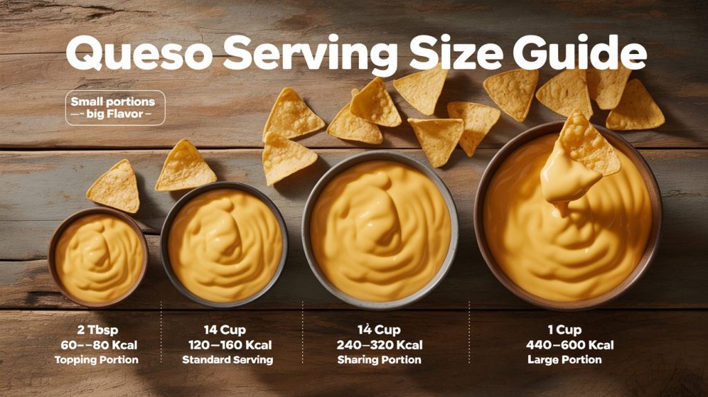 Queso Serving Size Chart: How Much Queso Should You Eat? Queso Serving Size Chart: How Much Queso Should You Eat?