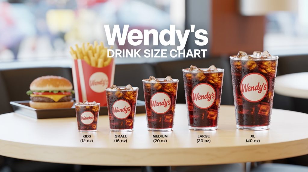 Wendy's Drink Size Chart: Ultimate Guide to Cup Sizes & Ounces