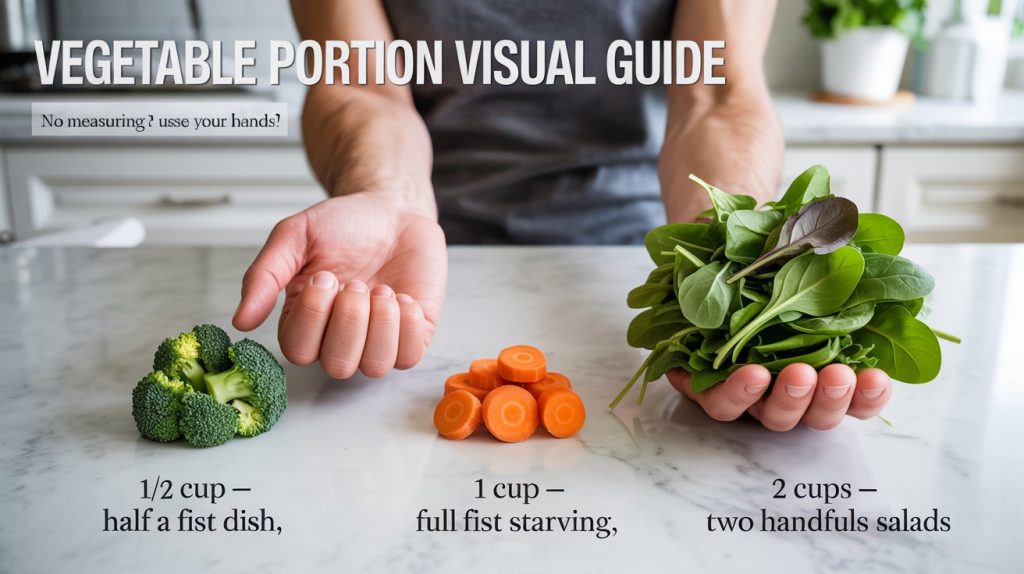 Visual Guide: Vegetable Serving Size