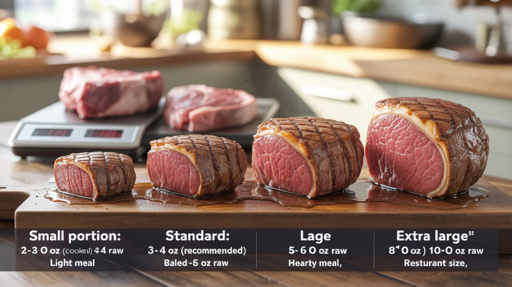 Beef Serving Size Chart