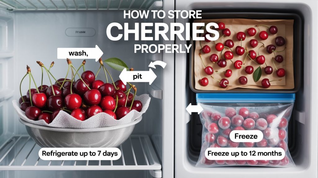 Storing Cherries Properly