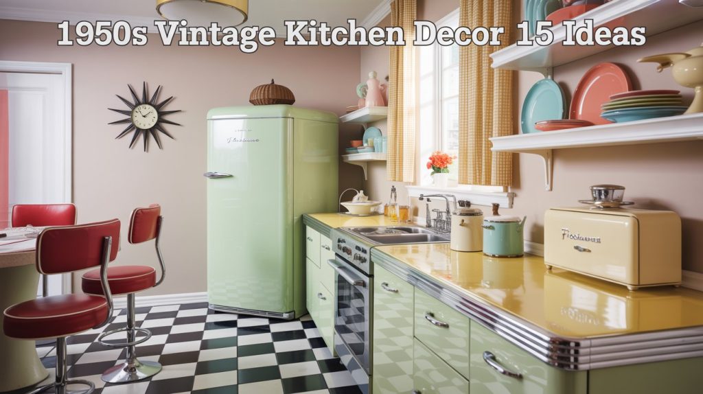 15 Vintage Kitchen Decor 1950s Ideas for Retro Charm 15 Vintage Kitchen Decor 1950s Ideas for Retro Charm