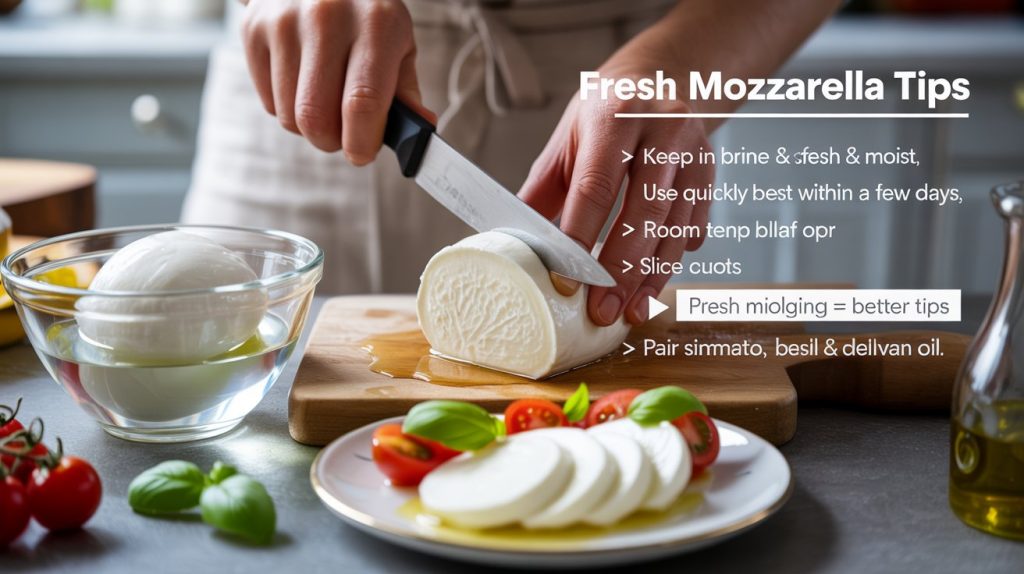 Tips For Using And Storing Fresh Mozzarella