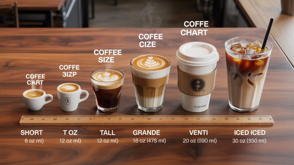 Coffee Size Chart