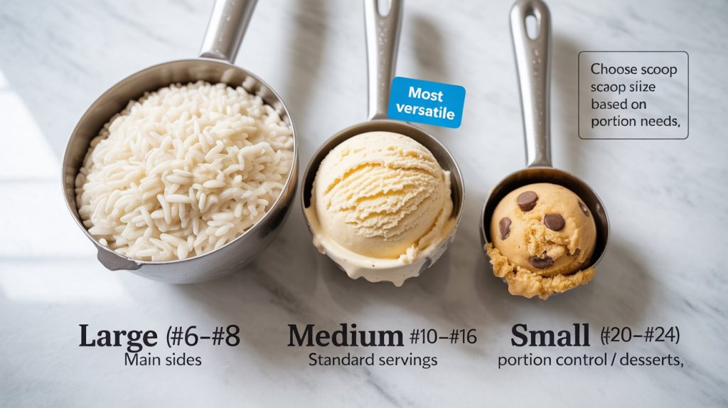 Choosing The Right Scoop Size