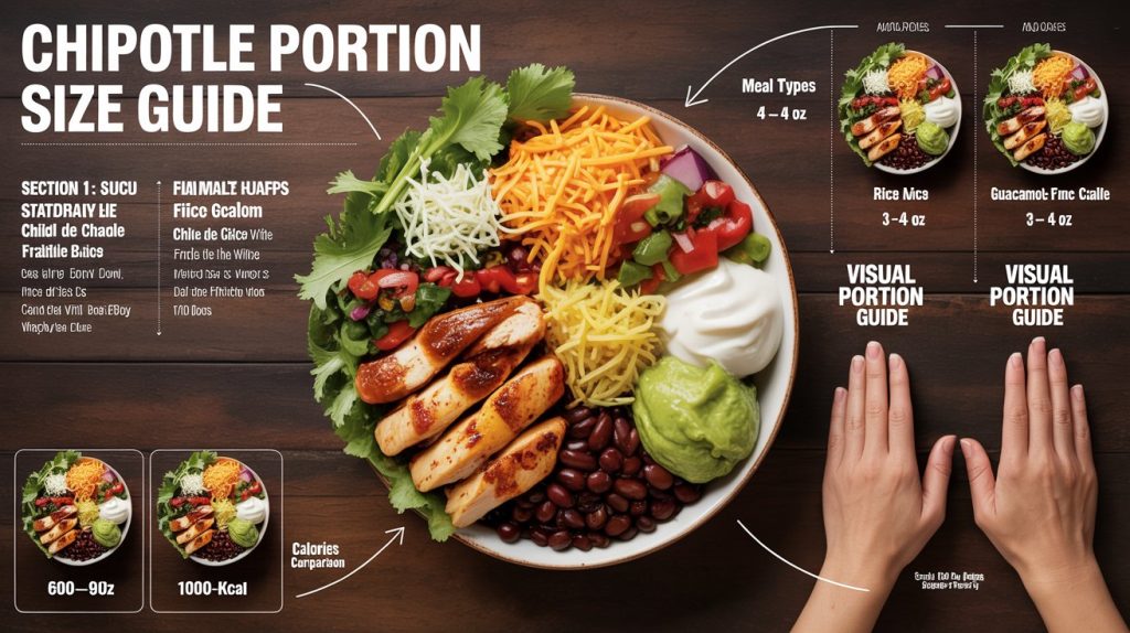 Chipotle Portion Size Chart Chipotle Portion Size Chart