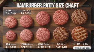 Hamburger Patty Size Chart: The Ultimate Guide to Perfect Patties