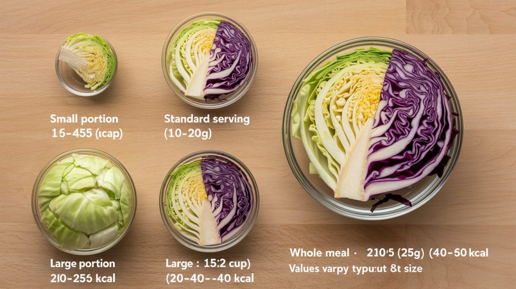 Standard Cabbage Serving Sizes And Portions