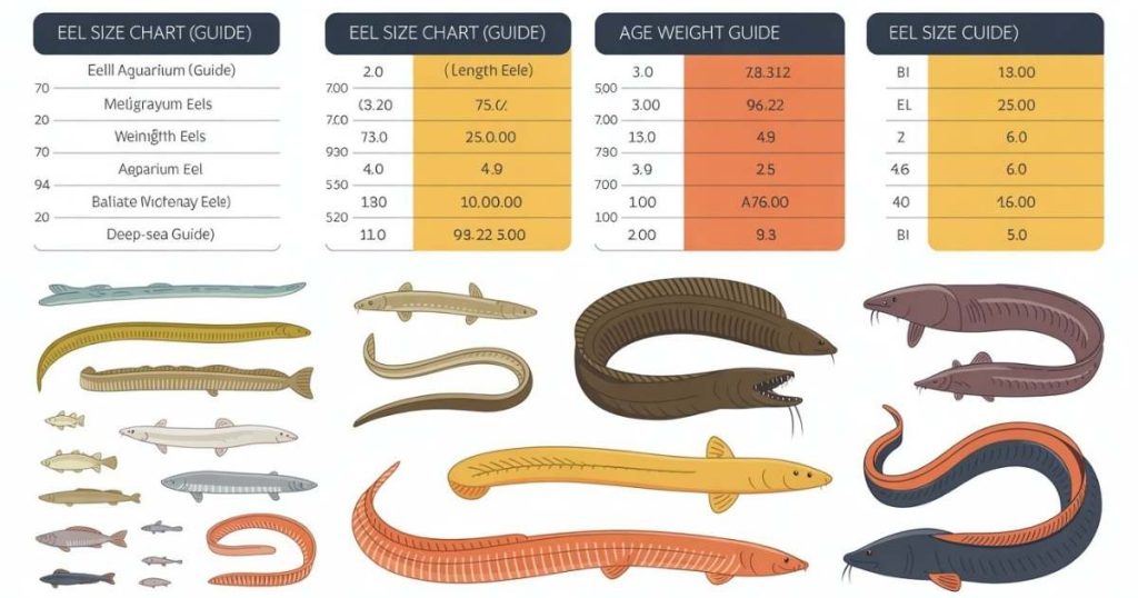 Eel Size Chart