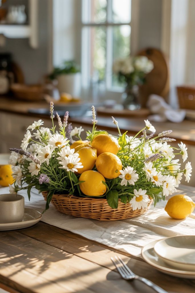 Fruit & Flower Combo Centerpiece