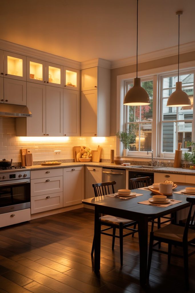 Cozy Family Summer Kitchen