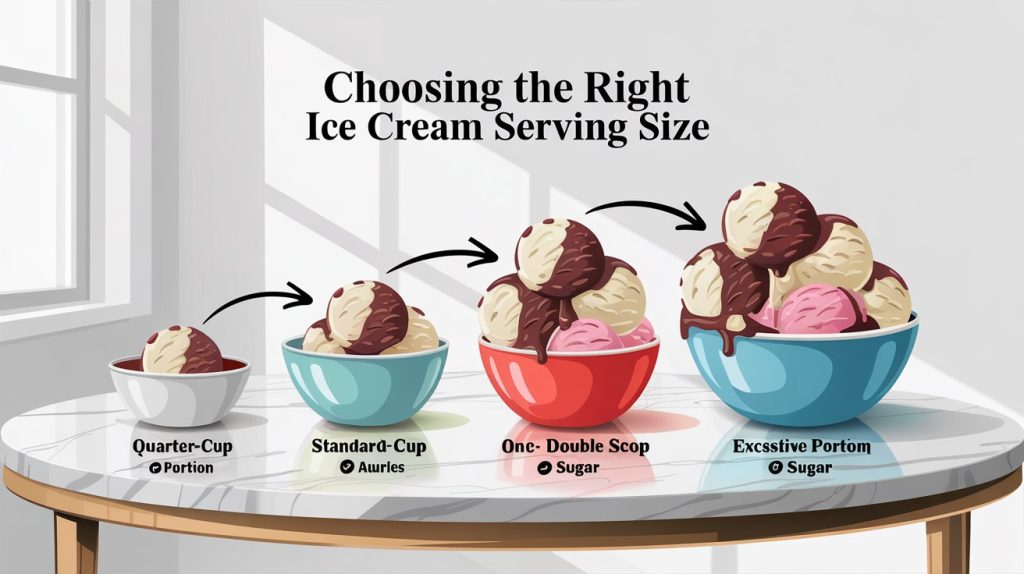 Choosing The Right Ice Cream Serving Size