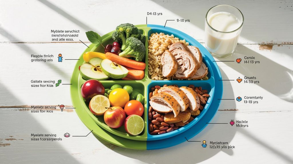 MyPlate Serving Sizes for Kids: A Simple Guide to Healthy Portions