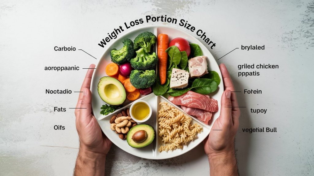 Weight Loss Portion Size Chart: You Eat to Lose Weight?