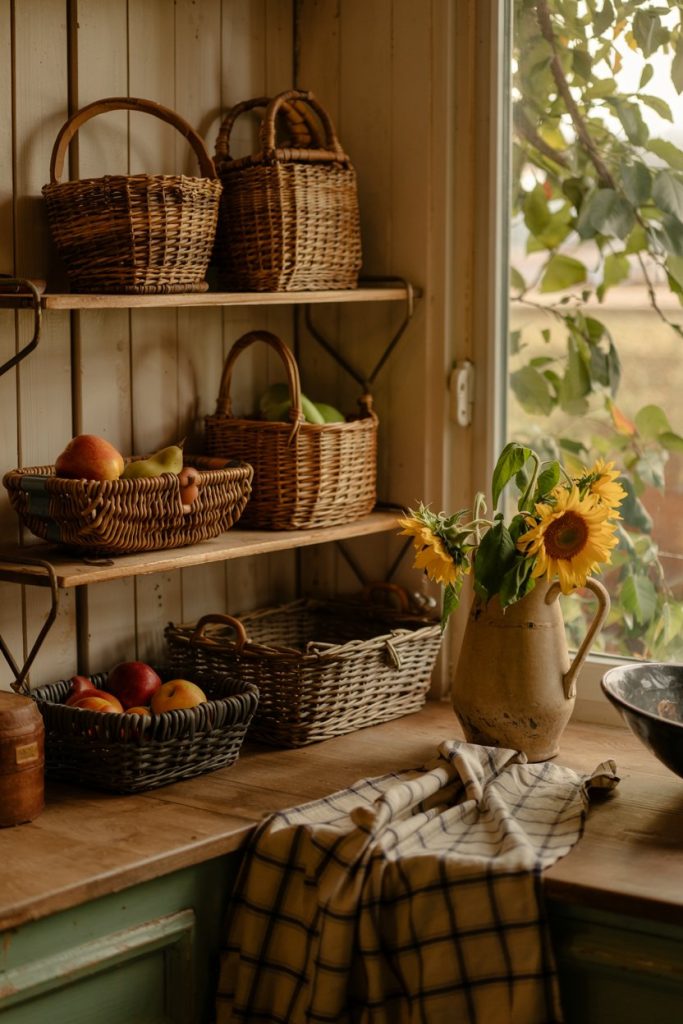 Woven Basket Accents