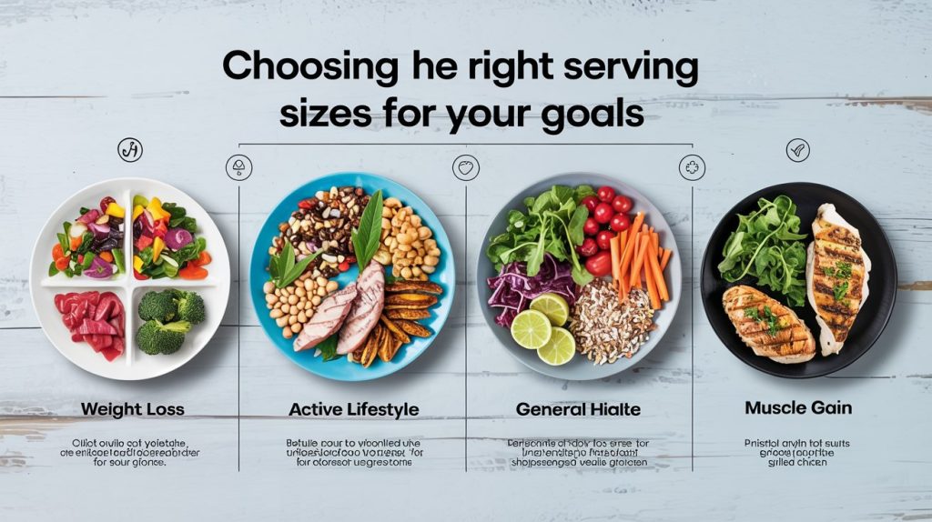 Choosing The Right Serving Sizes