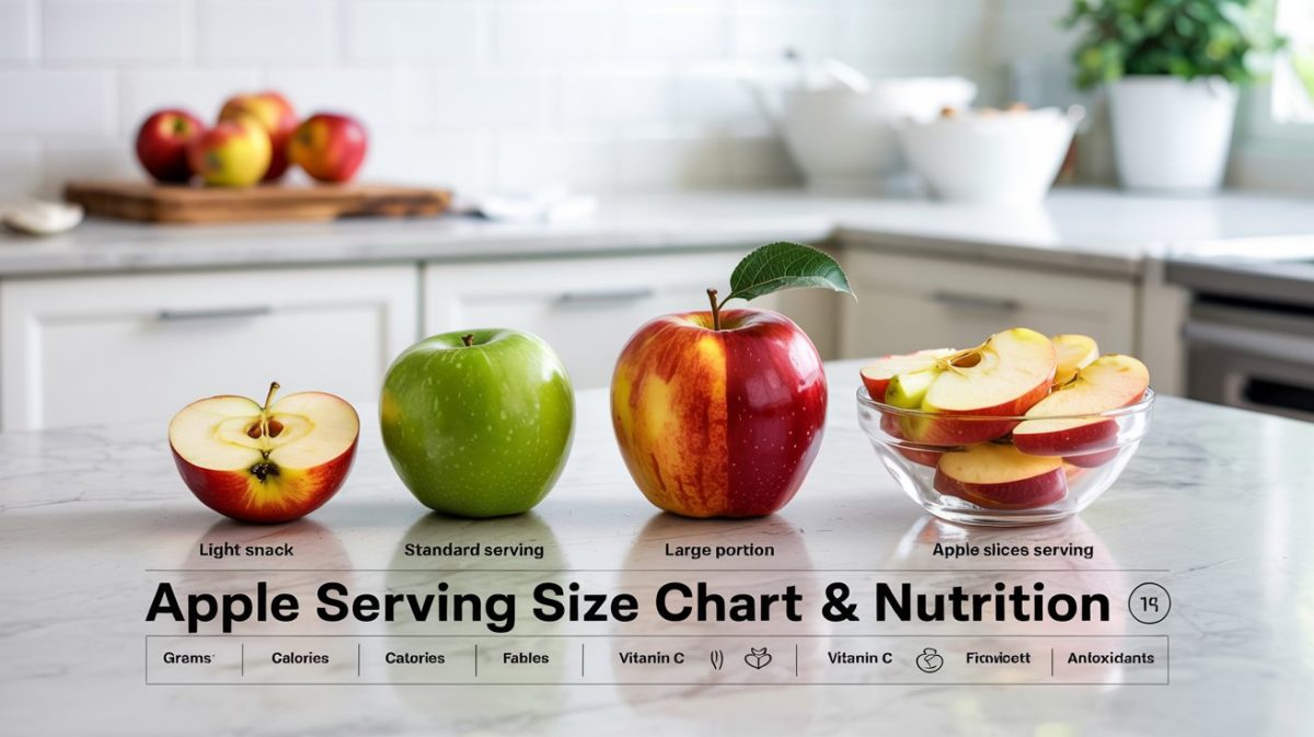 Apple Serving Size Chart: How Much Apple Should You Eat?