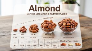 Almonds Serving Size Chart: How Many Almonds Are in Serving?