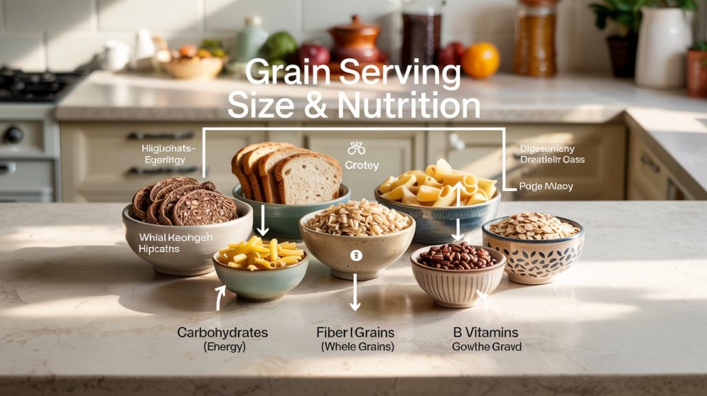 Grain Serving Size and Nutrition