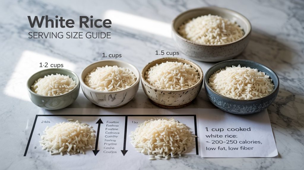 White Rice Serving Size: Portion Guide, Calories, and Meal Tips
