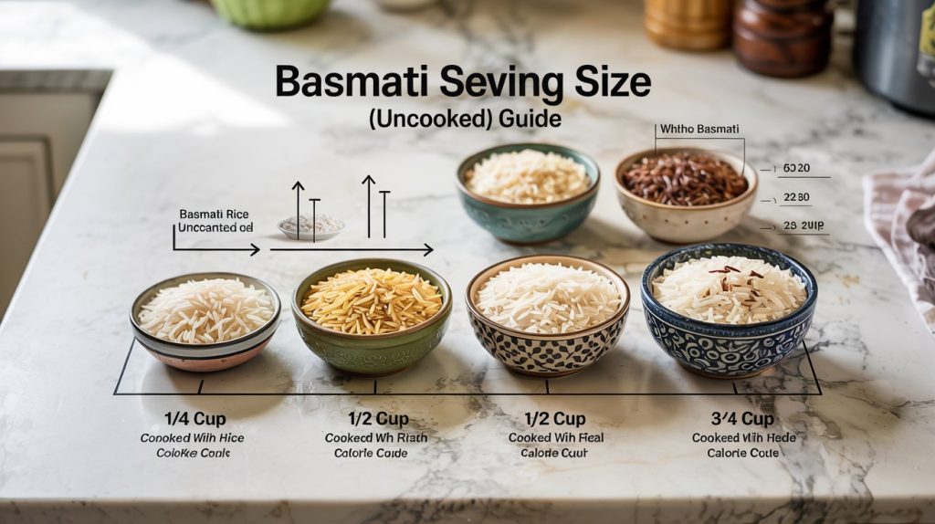 Basmati Rice Serving Size Uncooked