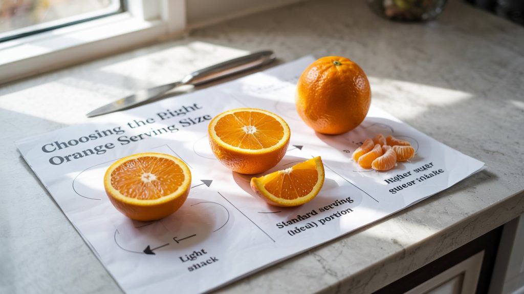 Choosing The Right Orange Serving Size