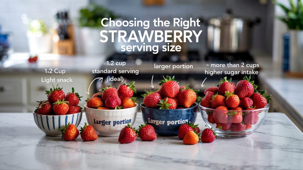 Choosing The Right Strawberry Serving Size