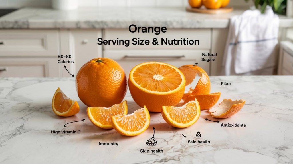 Orange Serving Size And Nutrition