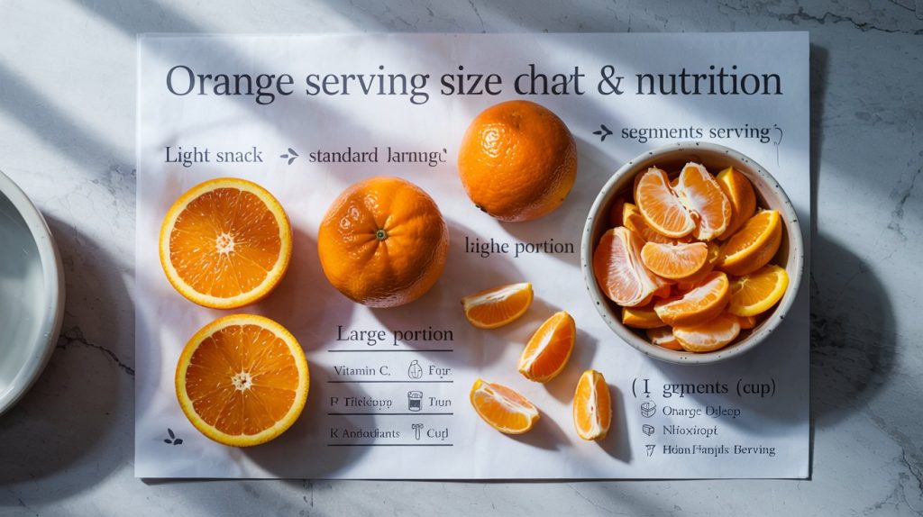 Orange Serving Size Chart: How Much Orange Should You Eat?