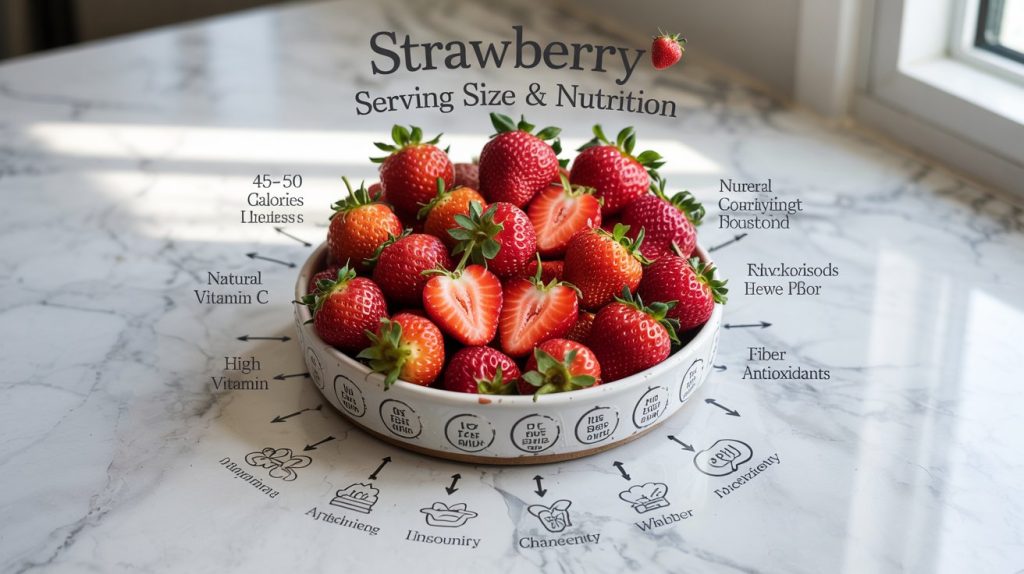 Strawberry Serving Size And Nutrition