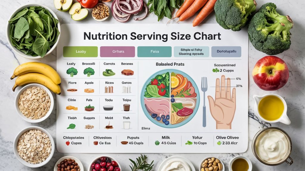 Nutrition Serving Size Chart: Complete Guide to Balanced Portions