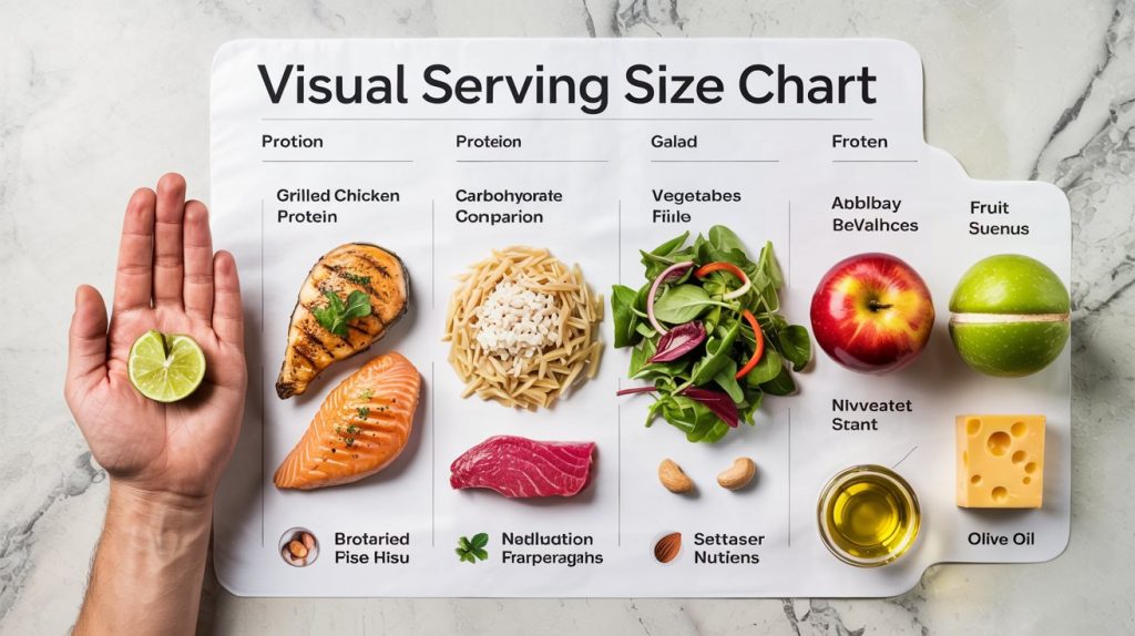 Serving Size Visual Chart: Easy Portion Guide for Everyday Meals