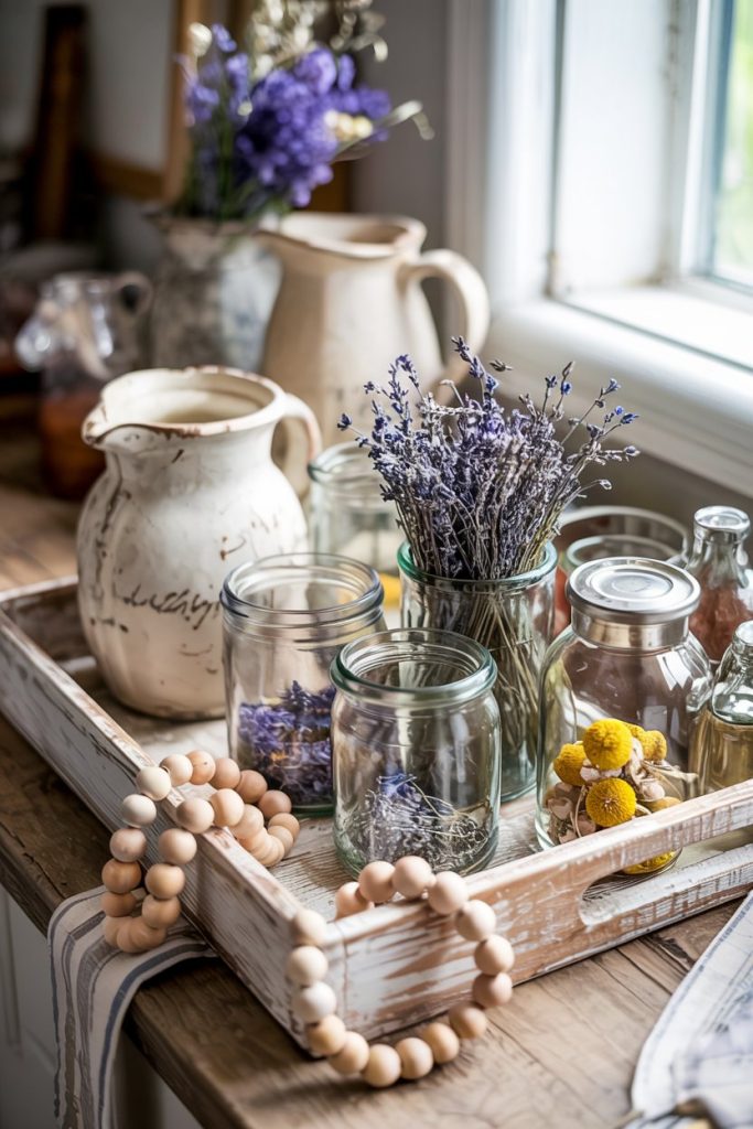 Wooden Bead Garland Decor