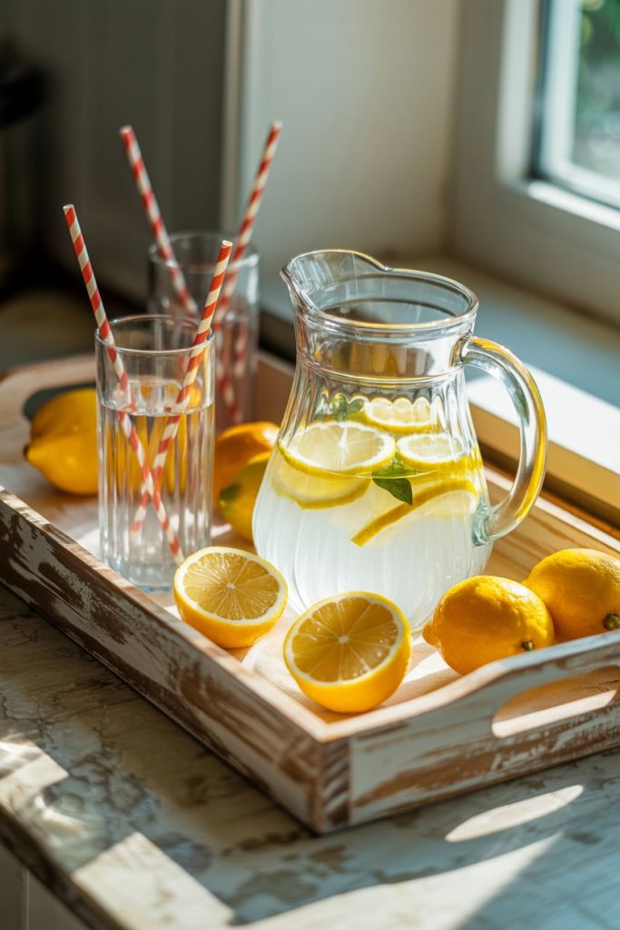 Lemonade Station Mini Tray
