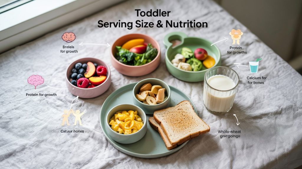 Toddler Serving Size and Nutrition