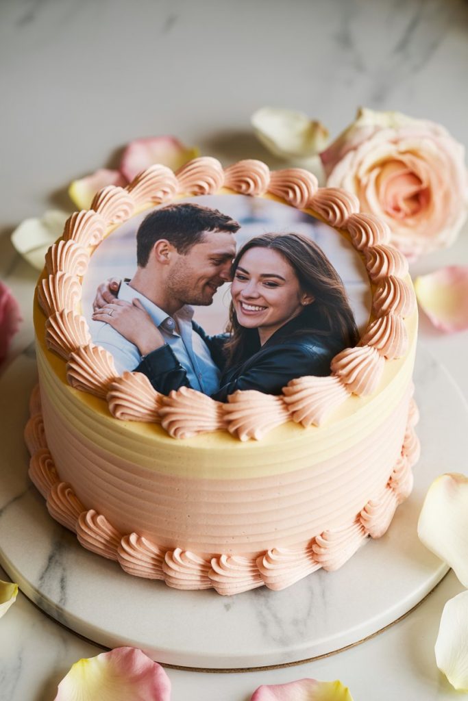 Photo Memory Cake
