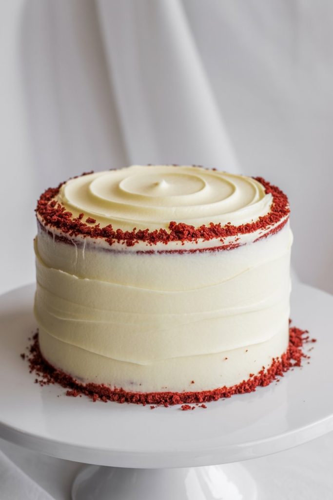 Red Velvet Cake Idea For Dad Birthday
