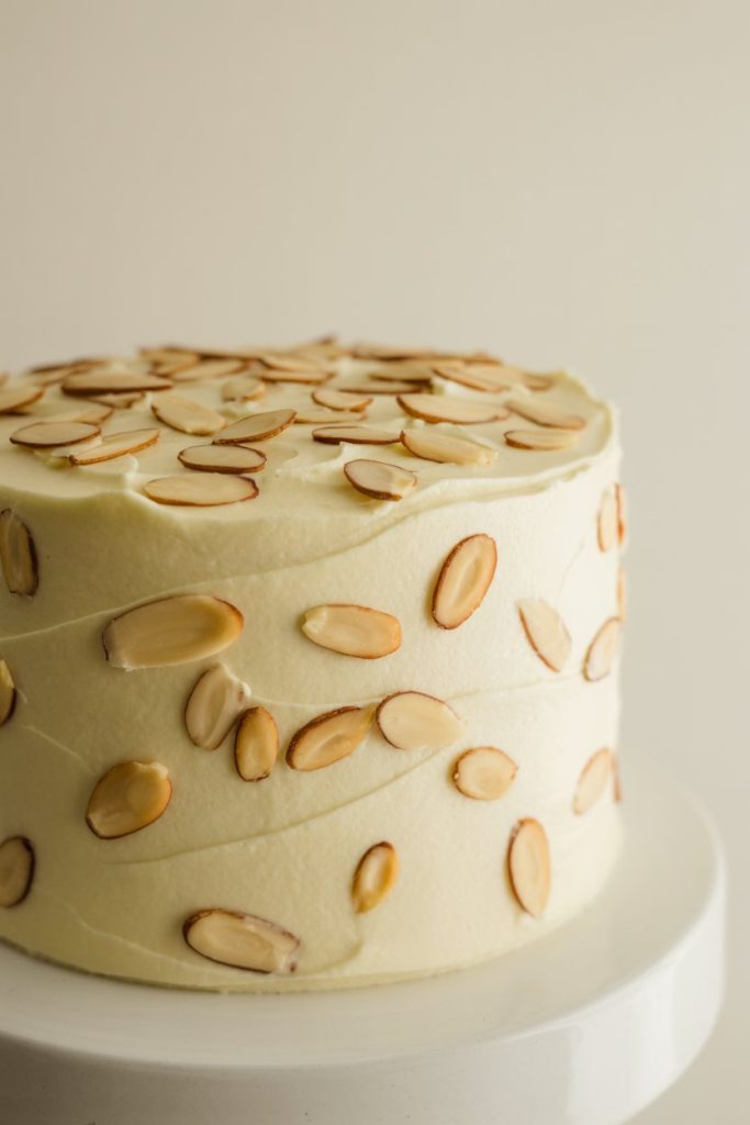 Vanilla Almond Cake Idea For Dad Birthday
