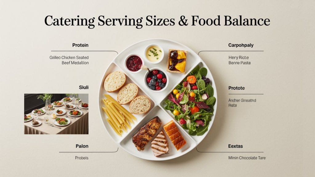 Catering Serving Sizes And Food Balance