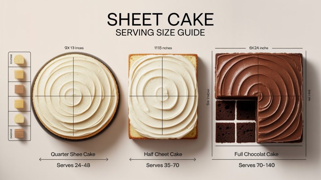 Sheet Cake Serving Sizes: Complete Portion Guide for Every Event