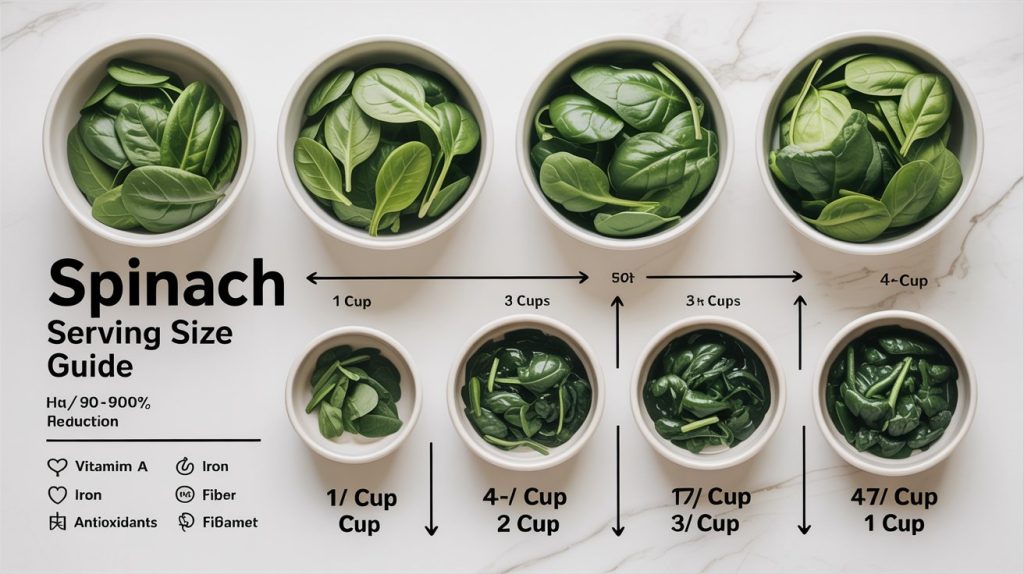 Spinach Serving Size: Portion Guide, Nutrition, and Meal Tips