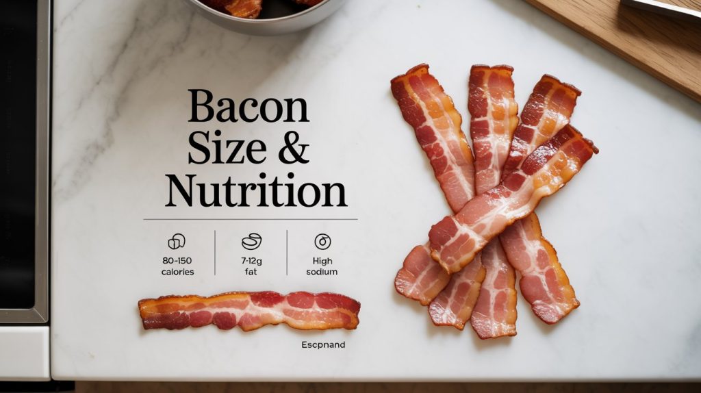 Bacon Size And Nutrition